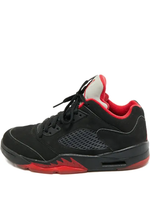 Jordan Air Jordan 5 nubuck leather sneakers Black 1172419