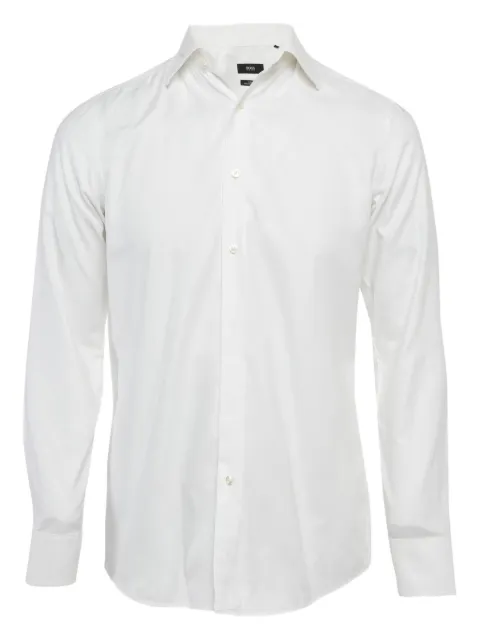 BOSS cotton shirt White 1213176