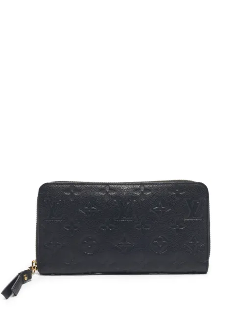 Louis Vuitton Pre-Owned Zippy Monogram Empreinte wallet Blue 1215470