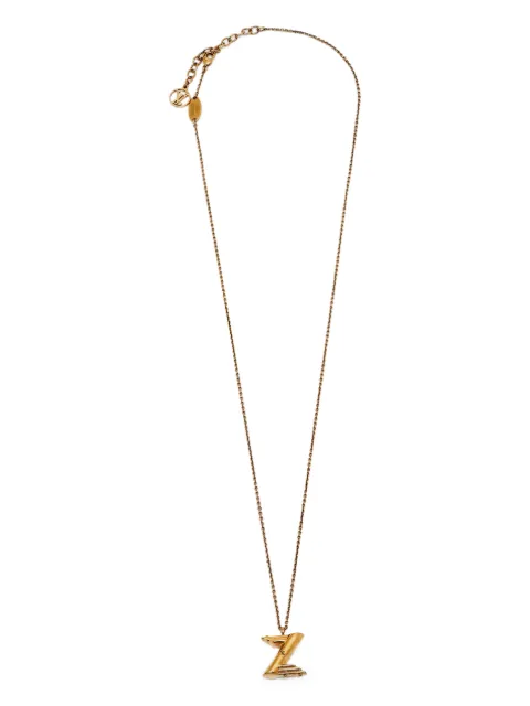 Louis Vuitton Pre-Owned LV & Me Letter Z necklace Gold 1209350