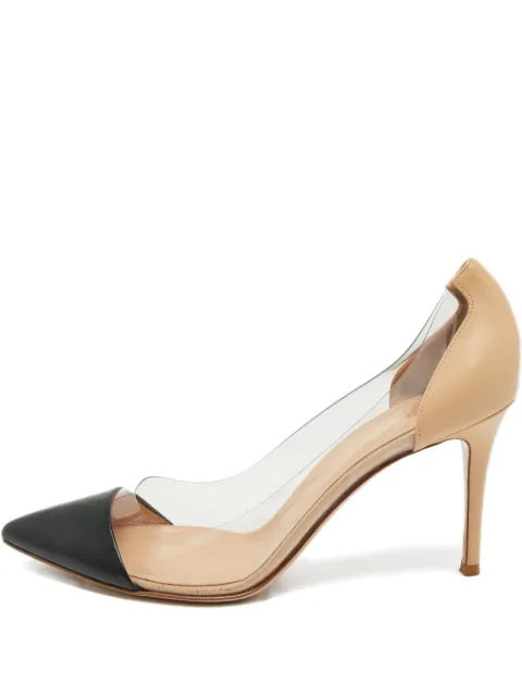 Gianvito Rossi panelled pumps Neutrals 1180995