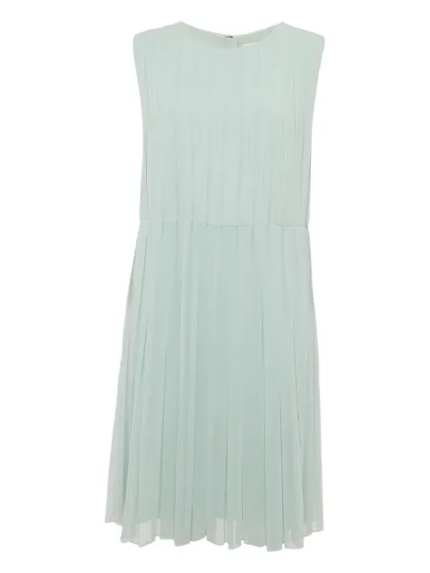 See By Chloé Vintage pleated sleeveless dress Green 1207541