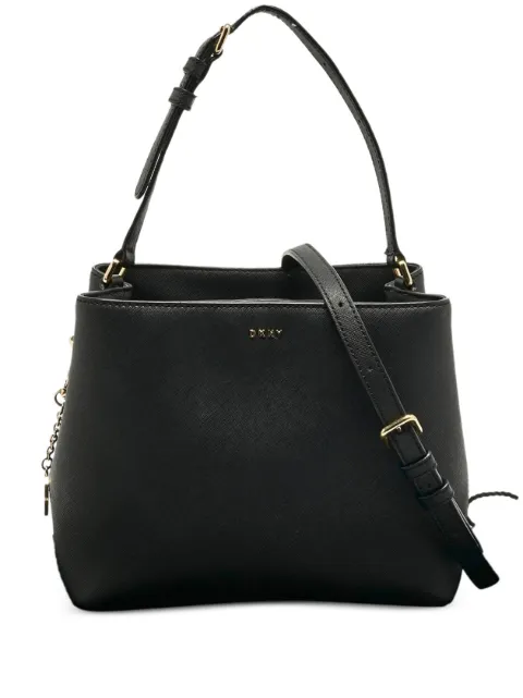 DKNY Bryant Park leather bucket bag Black 1209124