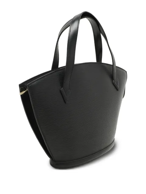Louis Vuitton Pre-Owned PM Saint Jacques leather tote bag Black 1157241
