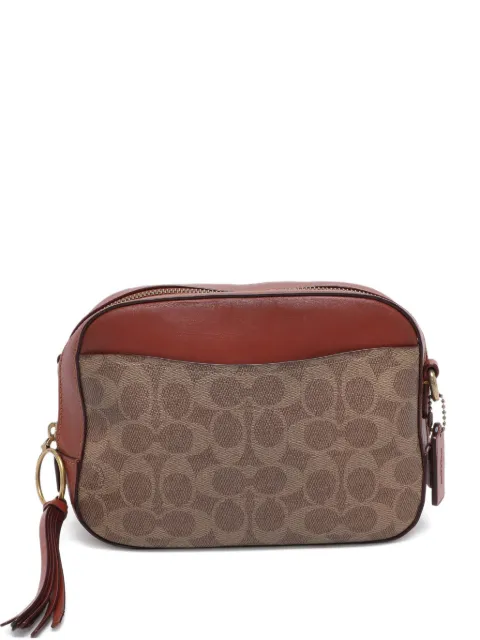 Coach Vintage coated-canvas crossbody bag Brown 1190169