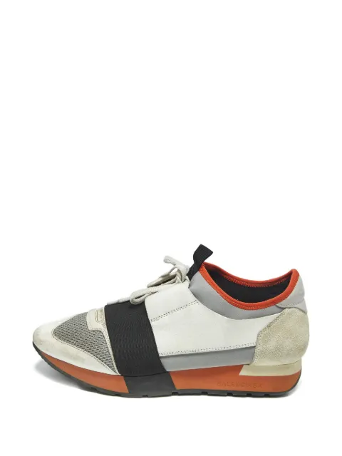 Balenciaga Pre-Owned Race Runner lace-up sneakers Neutrals 1188457