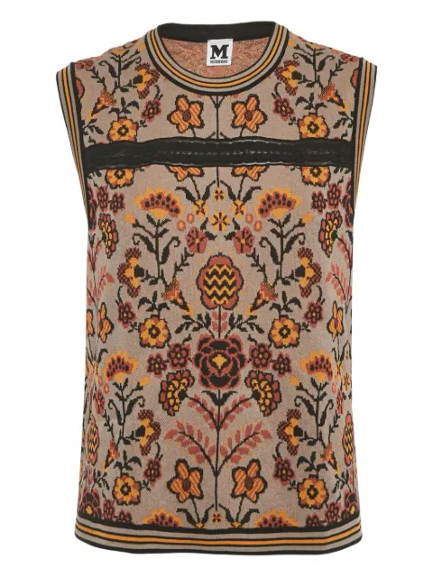 Missoni Pre-Owned floral sleeveless vest Neutrals 1217560