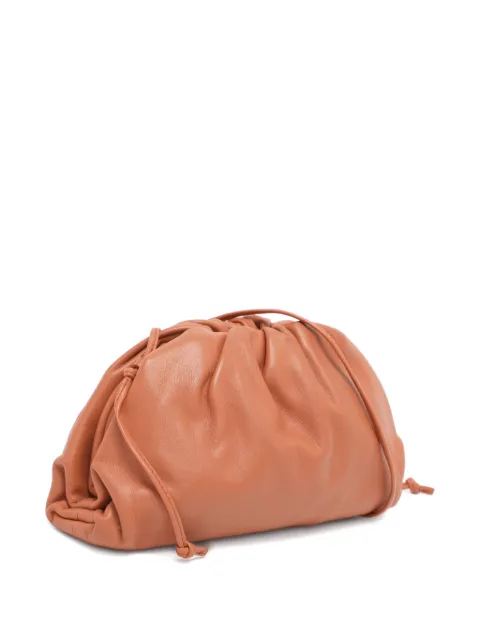 Bottega Veneta Pre-Owned mini The Pouch leather clutch bag Brown 1198389