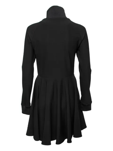 Valentino Garavani Pre-Owned flower-embellishment mini dress Black 1165260