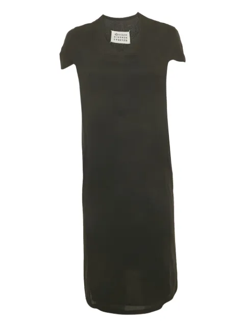 Maison Martin Margiela Pre-Owned V-neck dress Black 1186962