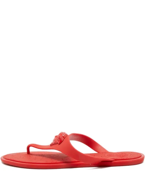 Versace Pre-Owned medusa-emblem sandals Red 1219795