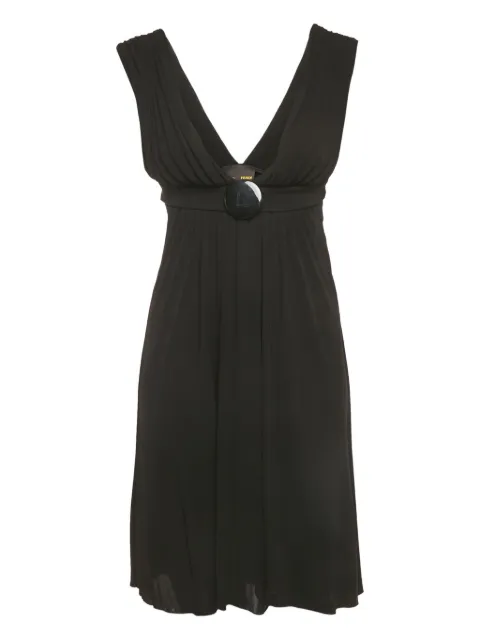 Fendi Pre-Owned sleeveless mini dress Black 1189322