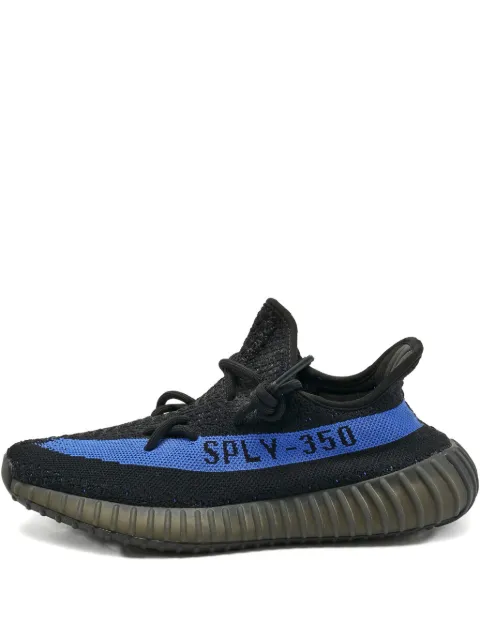 adidas Yeezy Boost 350 V2 knitted striped sneakers Black 1198317