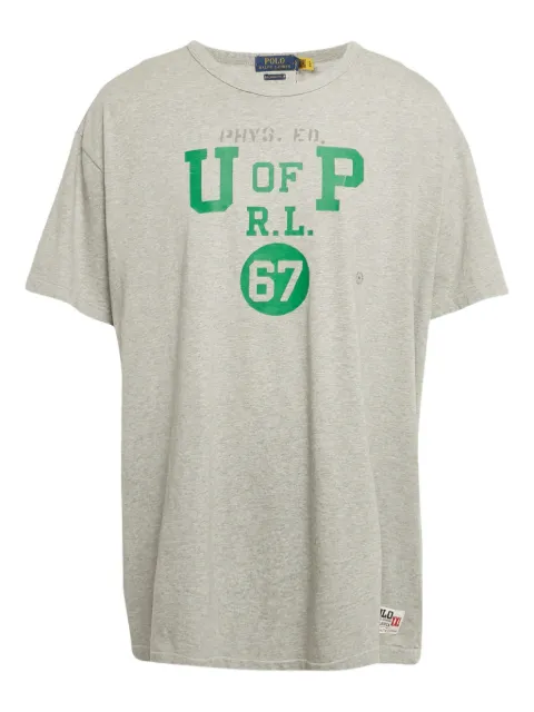 Polo Ralph Lauren Vintage green-print T-shirt Grey 1226287