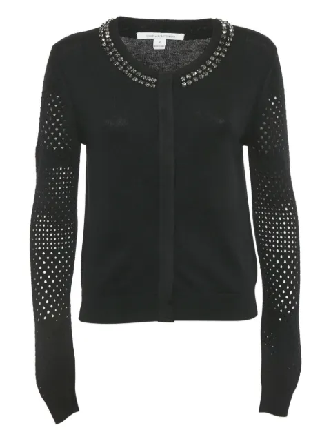 DVF Diane von Furstenberg studded cardigan Black 1205025