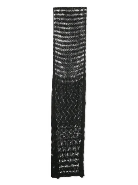 Missoni Pre-Owned patterned scarf Black 1207154