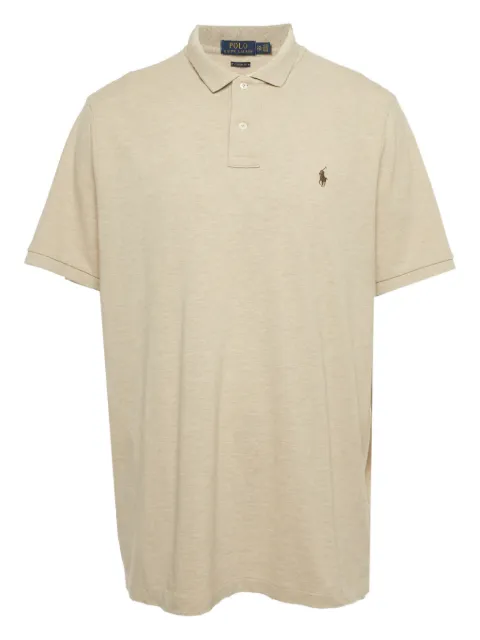 Polo Ralph Lauren Vintage cotton logo polo shirt Neutrals 1218416