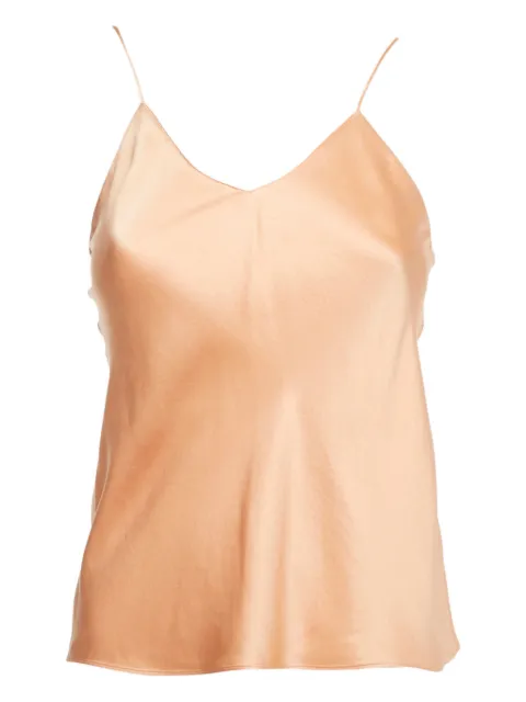 Etro Pre-Owned satin sleeveless top Pink 1190490