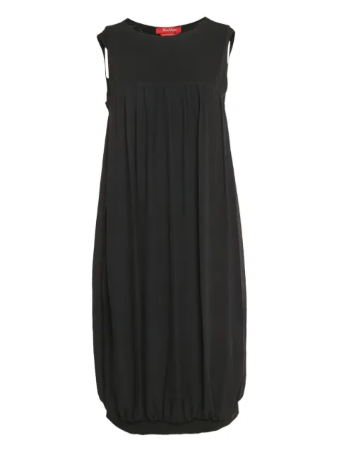 Max Mara crepe-finish mini dress Black 1138635