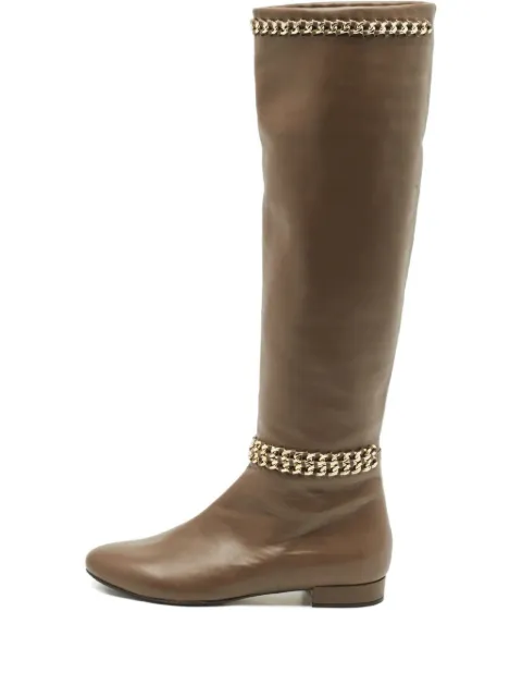 Le Silla Le Silla leather knee-high boots Brown 1170280