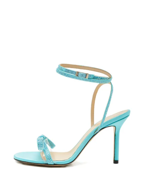 MACH & MACH crystal-embellishment sandals Blue 1170276