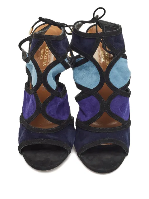 Aquazzura Vika strappy sandals Blue 1151823