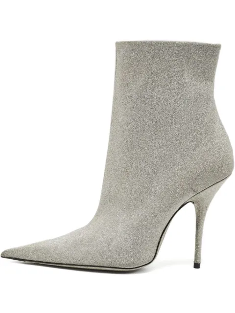 Balenciaga Pre-Owned pointedtoe boots Grey 1166633