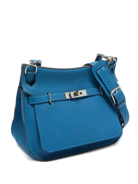 Hermès Pre-Owned 2010 28 Jypsière shoulder bag Blue 1222793