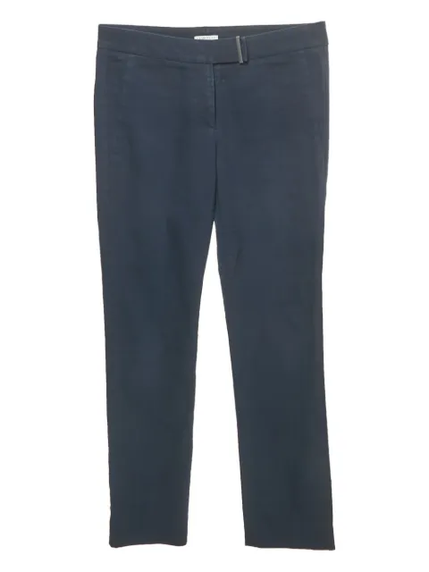 Brunello Cucinelli side-pocket cropped trousers Blue 1187609