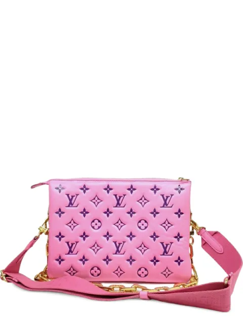 Louis Vuitton Pre-Owned PM Monogram-pattern leather shoulder bag Pink 1137003