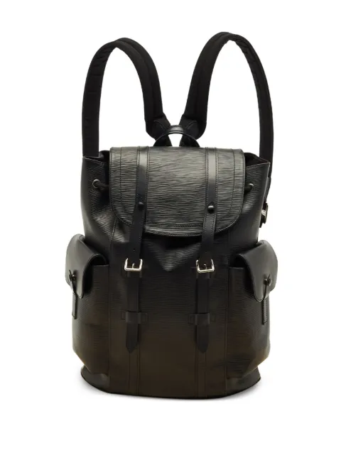 Louis Vuitton Pre-Owned PM Christopher epi leather backpack Black 1222273