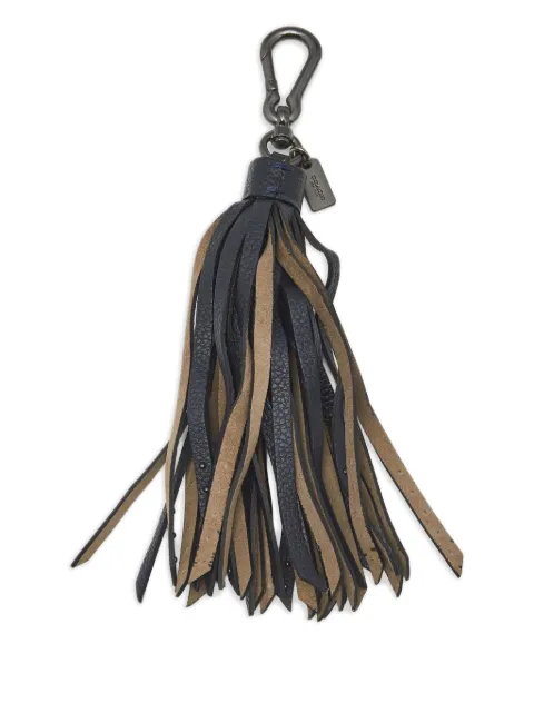 Coach tassels keychain Blue 1224983
