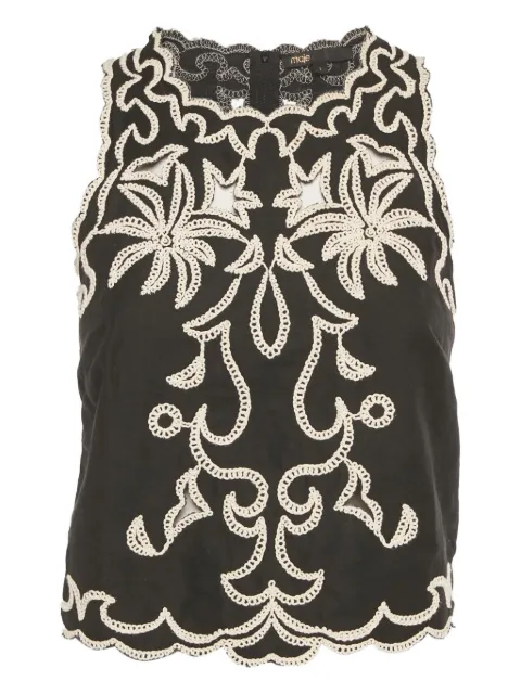 Maje embroidered blouse Black 1225054