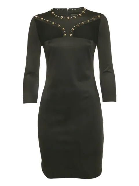 Just Cavalli Vintage stud mesh mini dress Black 1223268