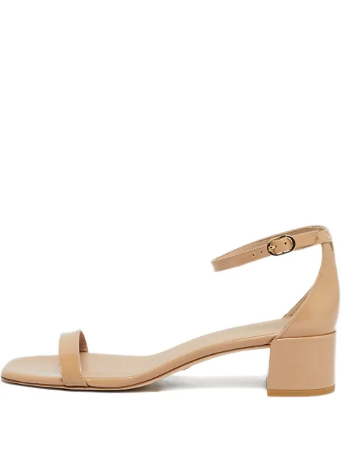 Stuart Weitzman Bambina block-heel sandals Neutrals 1222462