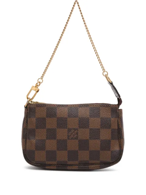 Louis Vuitton Pre-Owned Pochette chain shoulder bag Brown 1223181