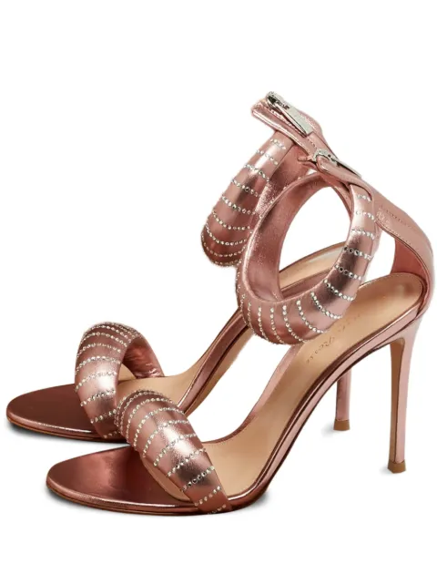 Gianvito Rossi crystal-embellished sandals Pink 1220154