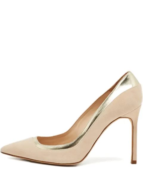 Malone Souliers pointed-toe pumps Neutrals 1231956