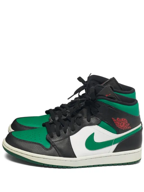 Jordan Air Jordan 1 Mid leather sneakers Black 1219727