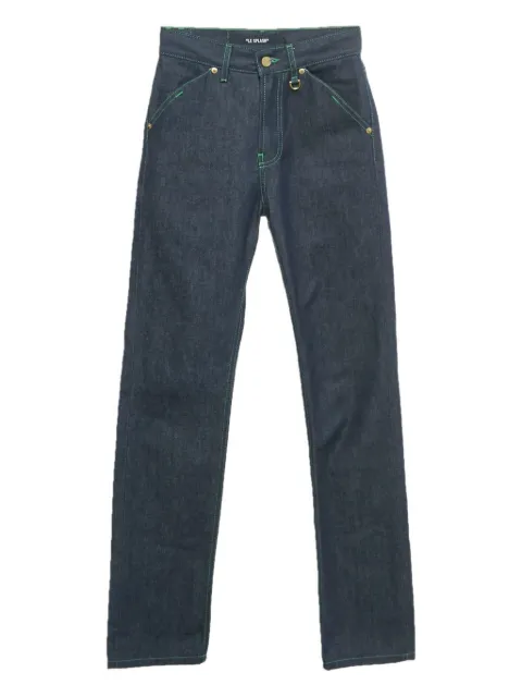 Jacquemus Pre-Owned Le De Nîmes contrast-stitching jeans Blue 1225076