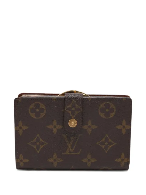 Louis Vuitton Pre-Owned Monogram kiss-lock wallet Brown 1223190