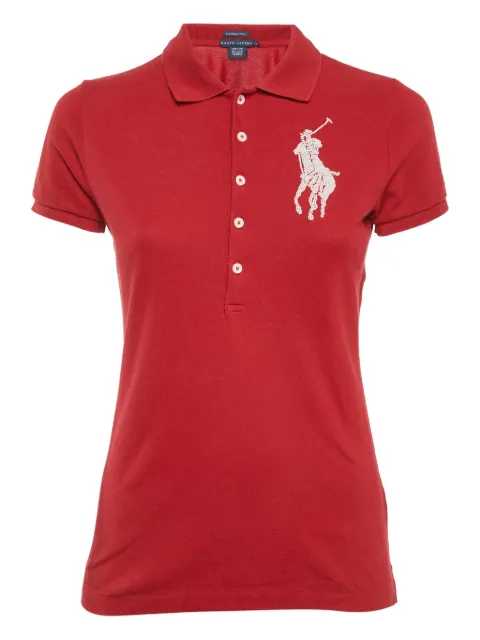 Polo Ralph Lauren Vintage Polo Pony-embroidered polo shirt Red 1190027