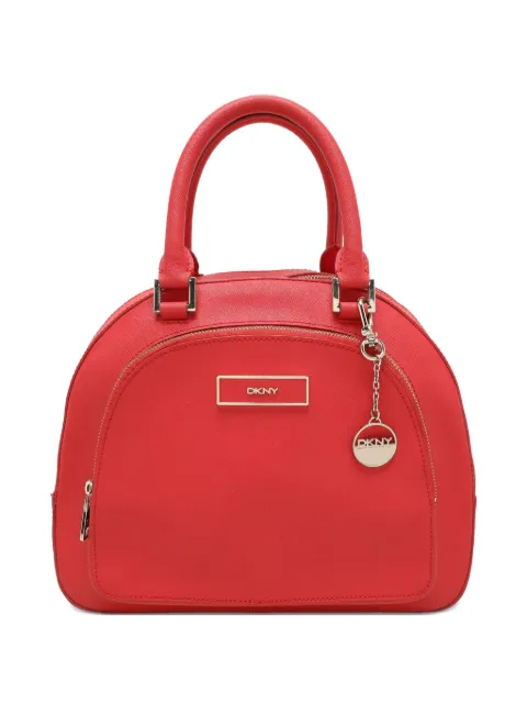 DKNY logo-plaque handbag Red 1040238