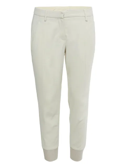Brunello Cucinelli Vintage belt loops jogger pants Neutrals 1232669