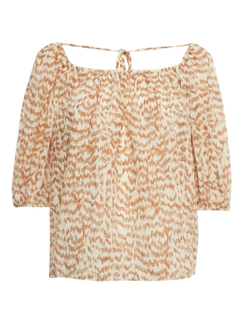 Theory tie-detail top Brown 1233736