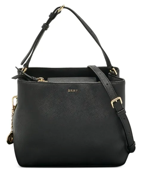 DKNY Vintage 2017 Bryant Park leather tote bag Black 1201107