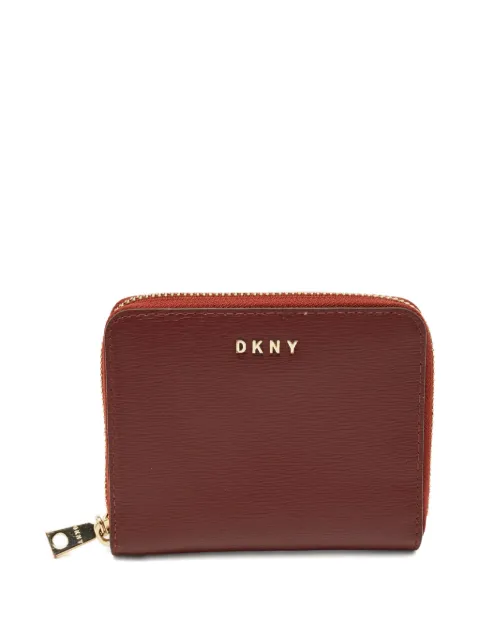 DKNY Vintage 2020 leather zip-around wallet Red 1209934