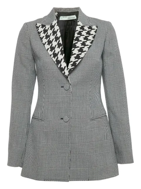 Off-White Pre-Owned wool blazer Black 1191057