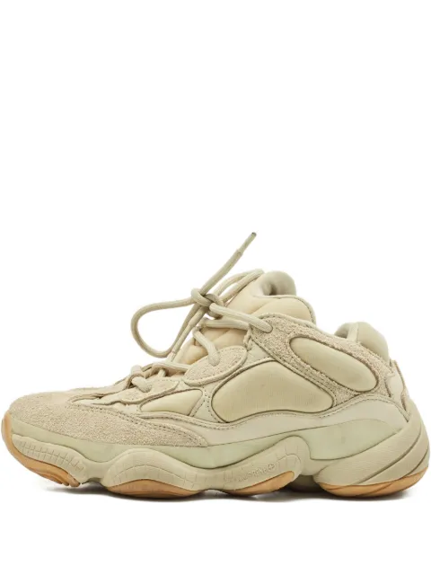 adidas Yeezy Yeezy 500 layered suede sneakers Neutrals 1177590