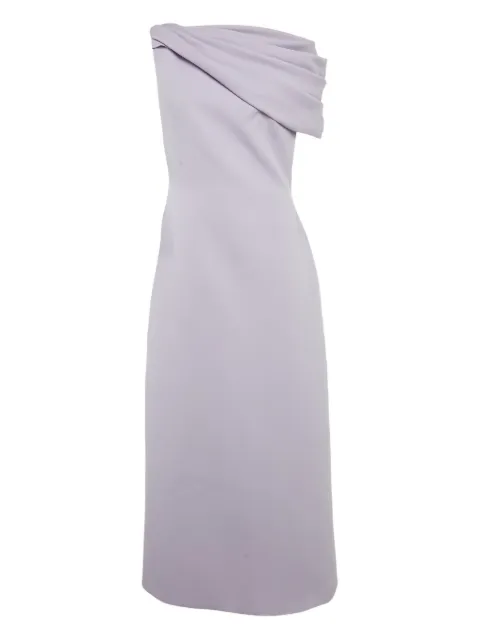 CHATS BY C.DAM cape-sleeve dress Purple 1207950